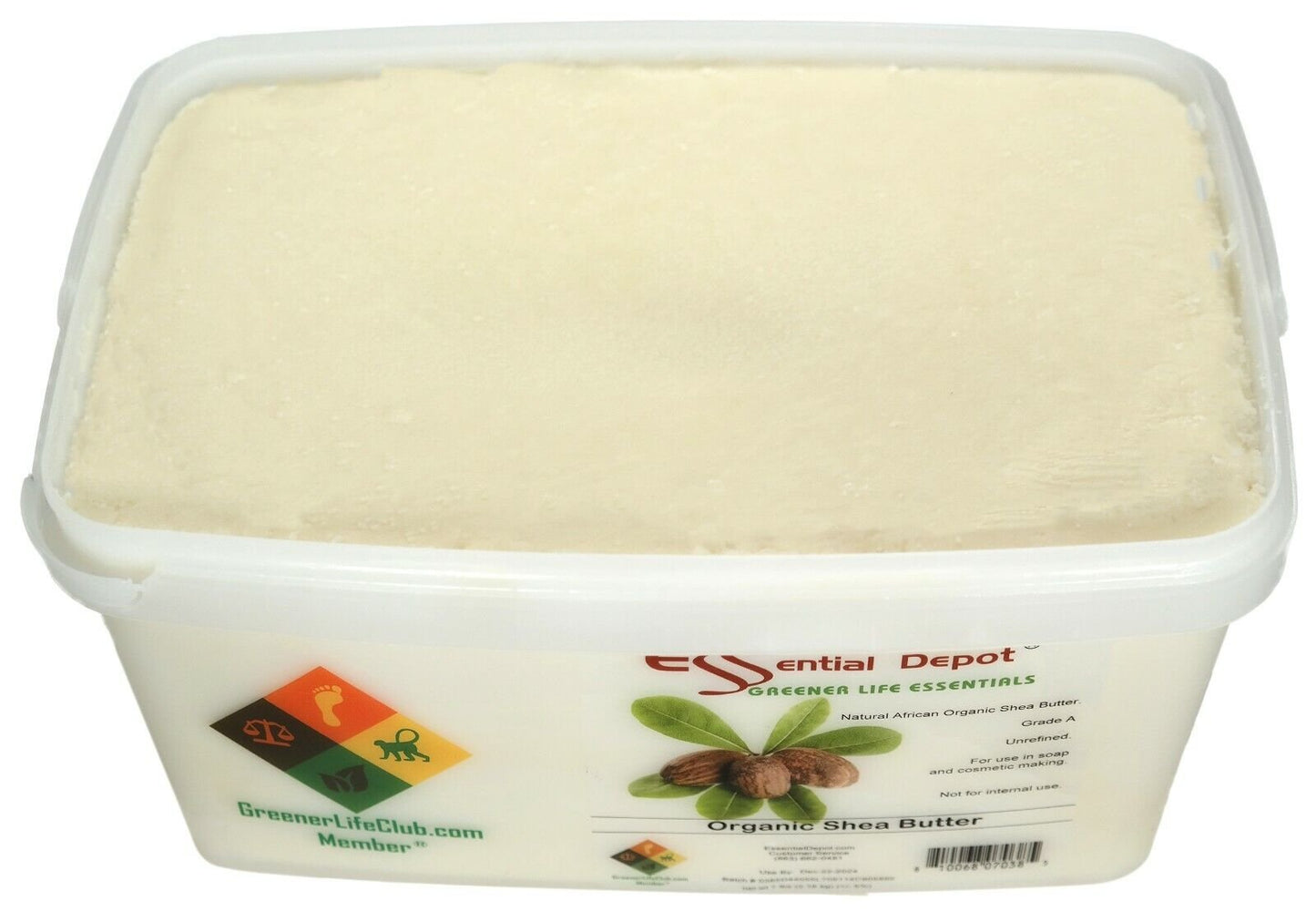 Organic Shea Butter - Grade A - Unrefined - 4 x 7 lbs Greener Life Club Boxes - FREE SHIPPING WORLDWIDE