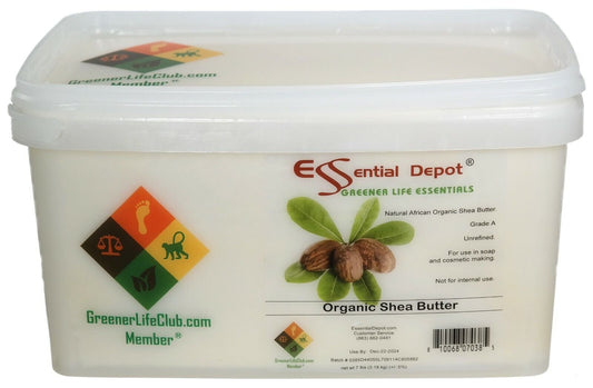 Organic Shea Butter - Grade A - Unrefined - 4 x 7 lbs Greener Life Club Boxes - FREE SHIPPING WORLDWIDE